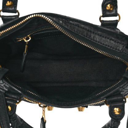 Balenciaga Agneau Giant 12 Gold Hardware Mini City Black 5 of 19