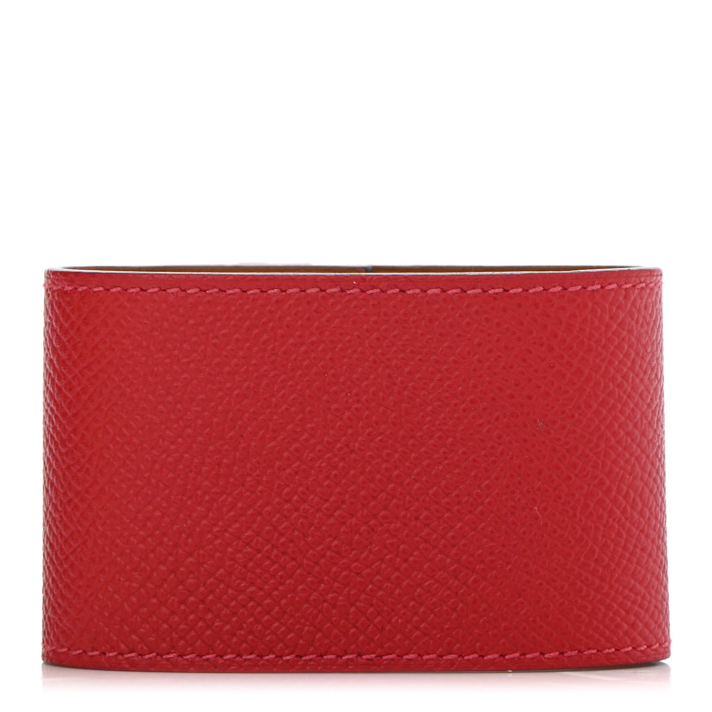 Epsom Kelly Dog Bracelet Rouge Casaque