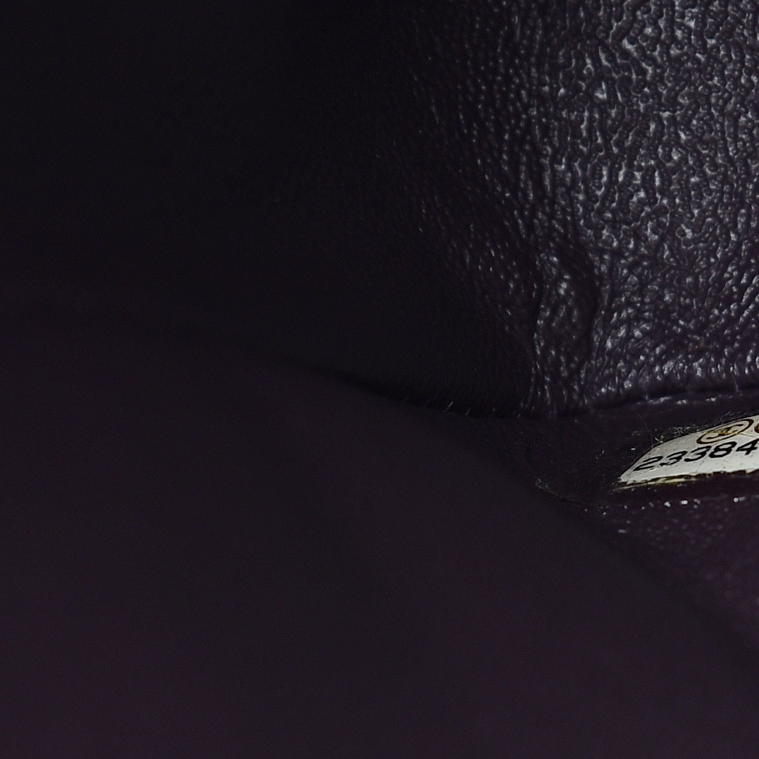 Chanel Caviar Quilted Jumbo Double Flap Dark Purple 6 of 11