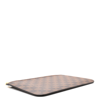 Louis Vuitton Damier Ebene Neverfull MM GM Pochette 4 of 8