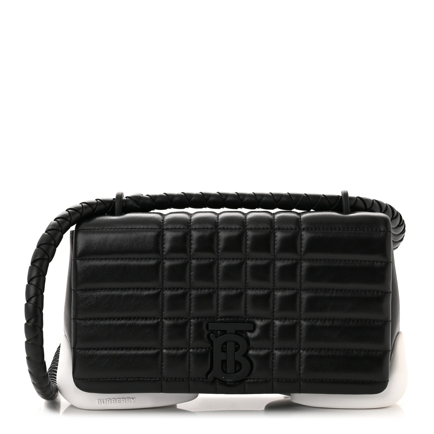 Burberry Lambskin Quilted Small Lola Hoof Bag Black 1 of 10