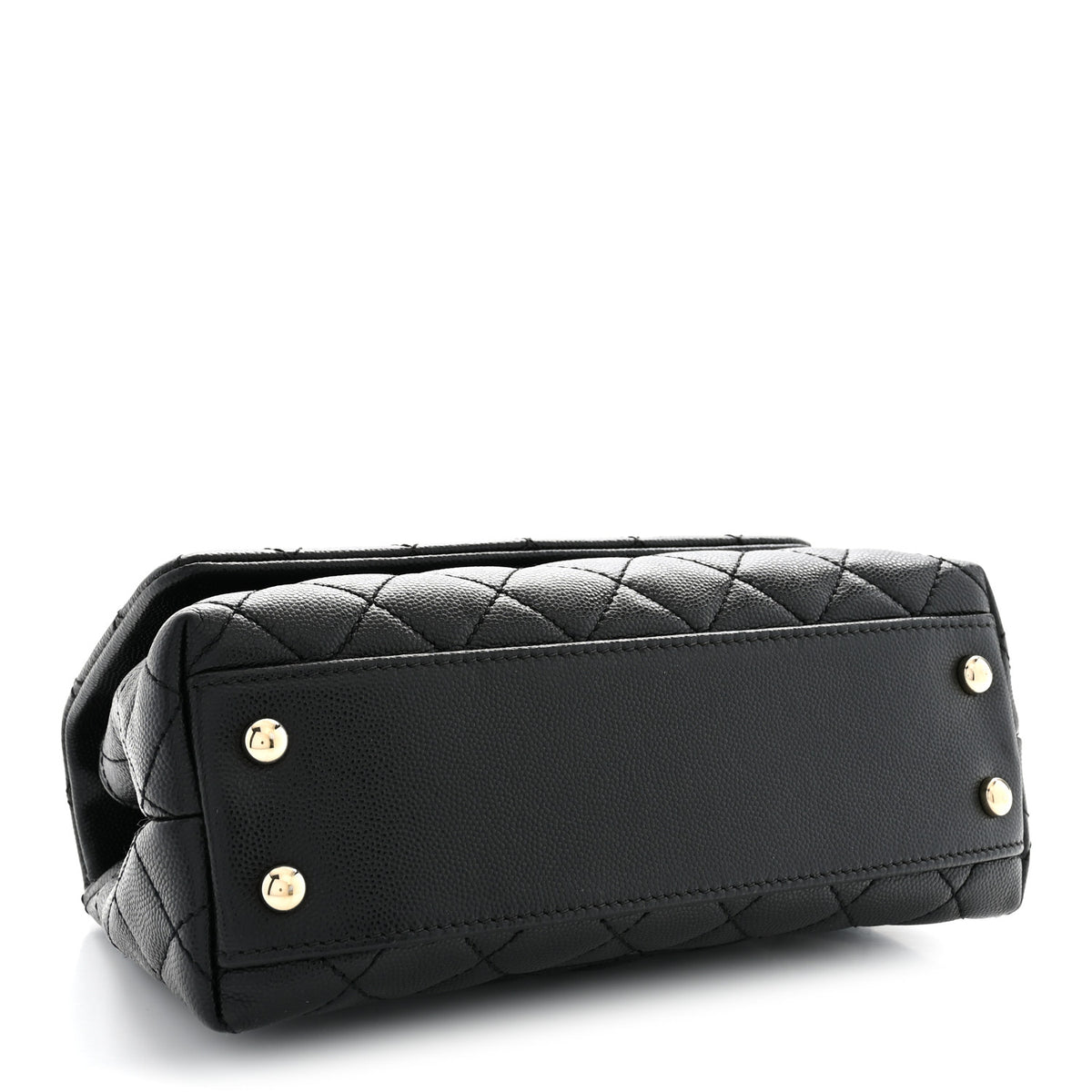 Chanel Caviar Quilted Mini Coco Handle Flap Black 4 of 10