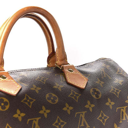 Louis Vuitton Monogram Speedy 35 9 of 12