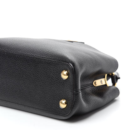 Louis Vuitton Taurillon Capucines BB Black 7 of 10