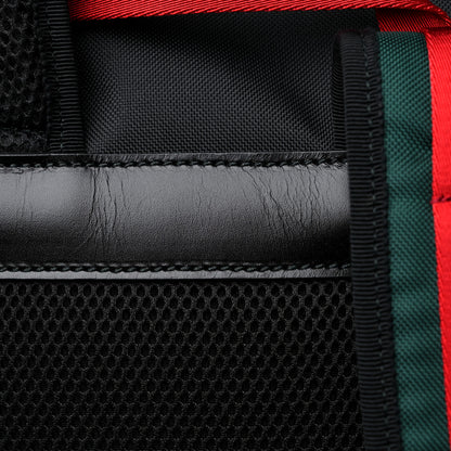 Gucci Techno Canvas Web Double Buckle Backpack Black 11 of 11