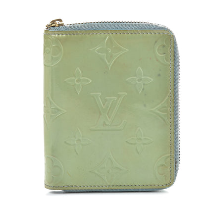 Louis Vuitton Vernis Zippy Coin Purse Baby Blue 1 of 13