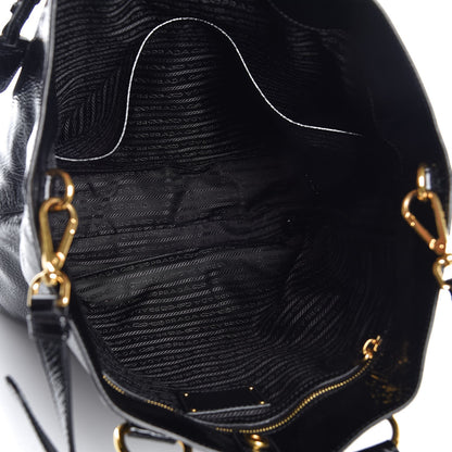 Prada Vernice Naplak Shopping Tote Black 6 of 8