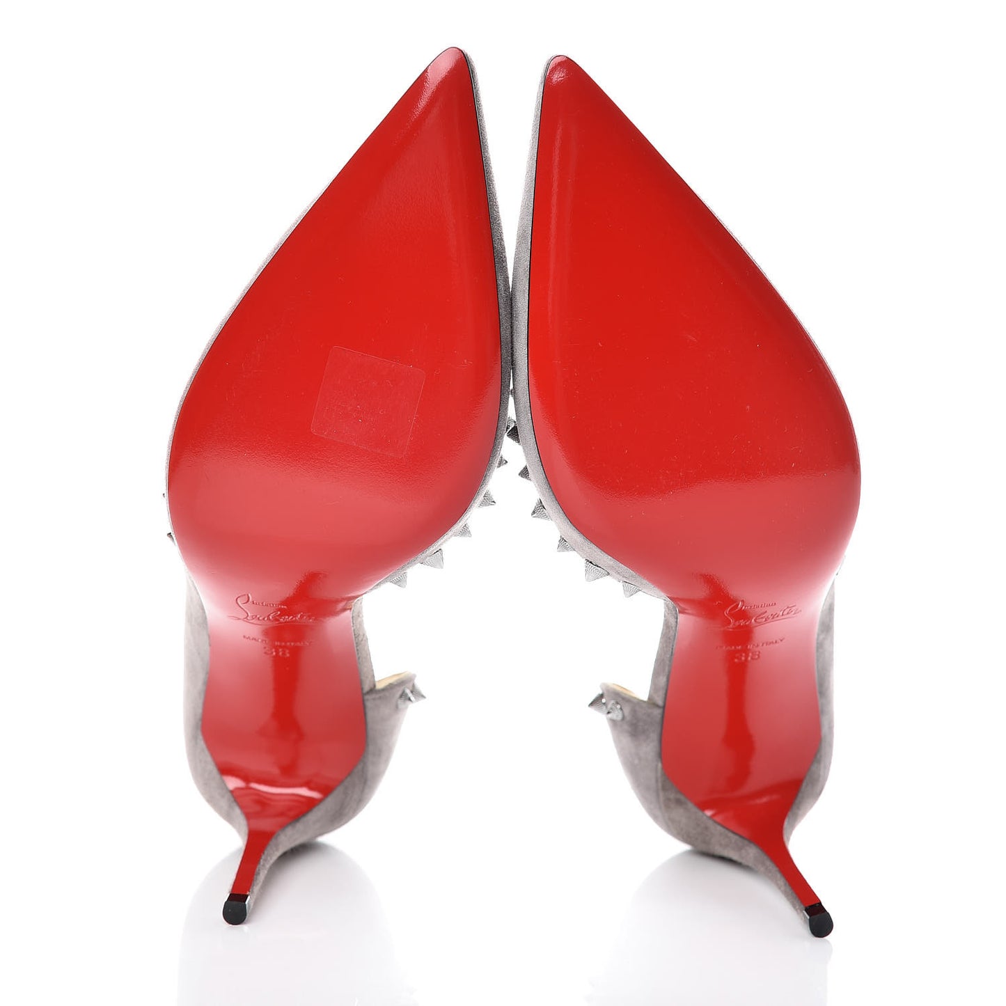 Veau Velours Irishell 85 Pumps 38 Storm Gun Metal