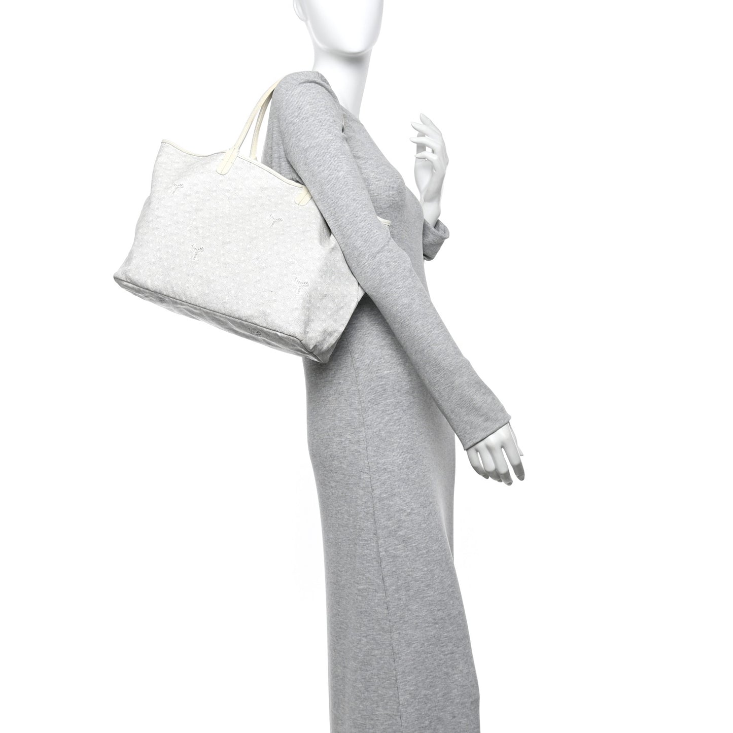 Goyardine Saint Louis PM White