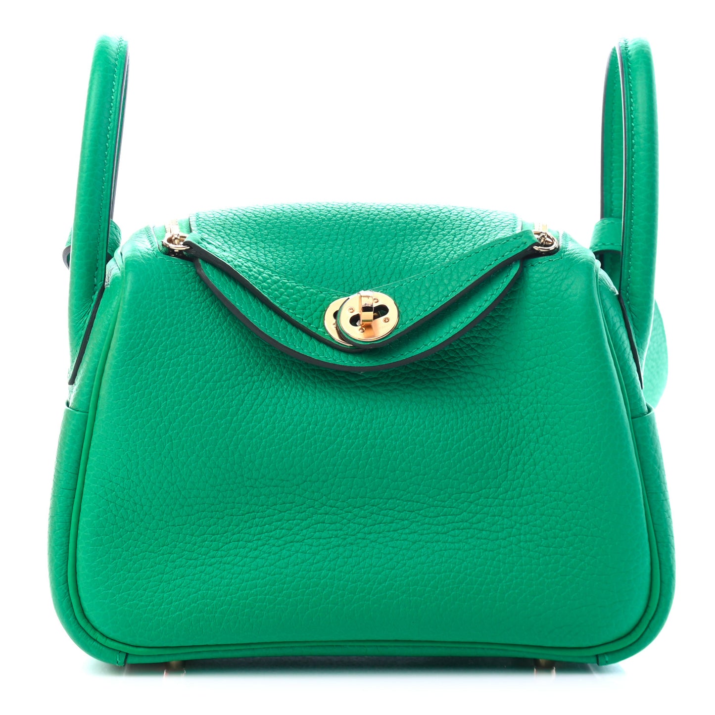 Taurillon Clemence Mini Lindy 20 Menthe