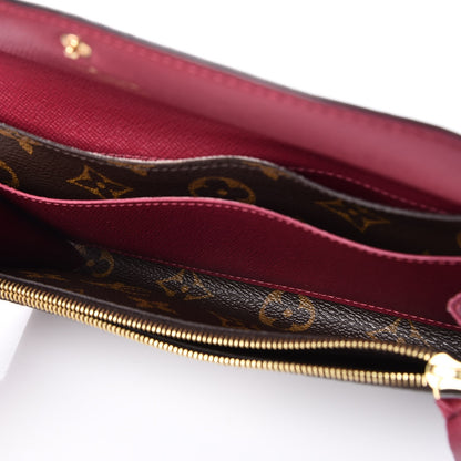 Louis Vuitton Monogram Emilie Wallet Fuchsia 4 of 10