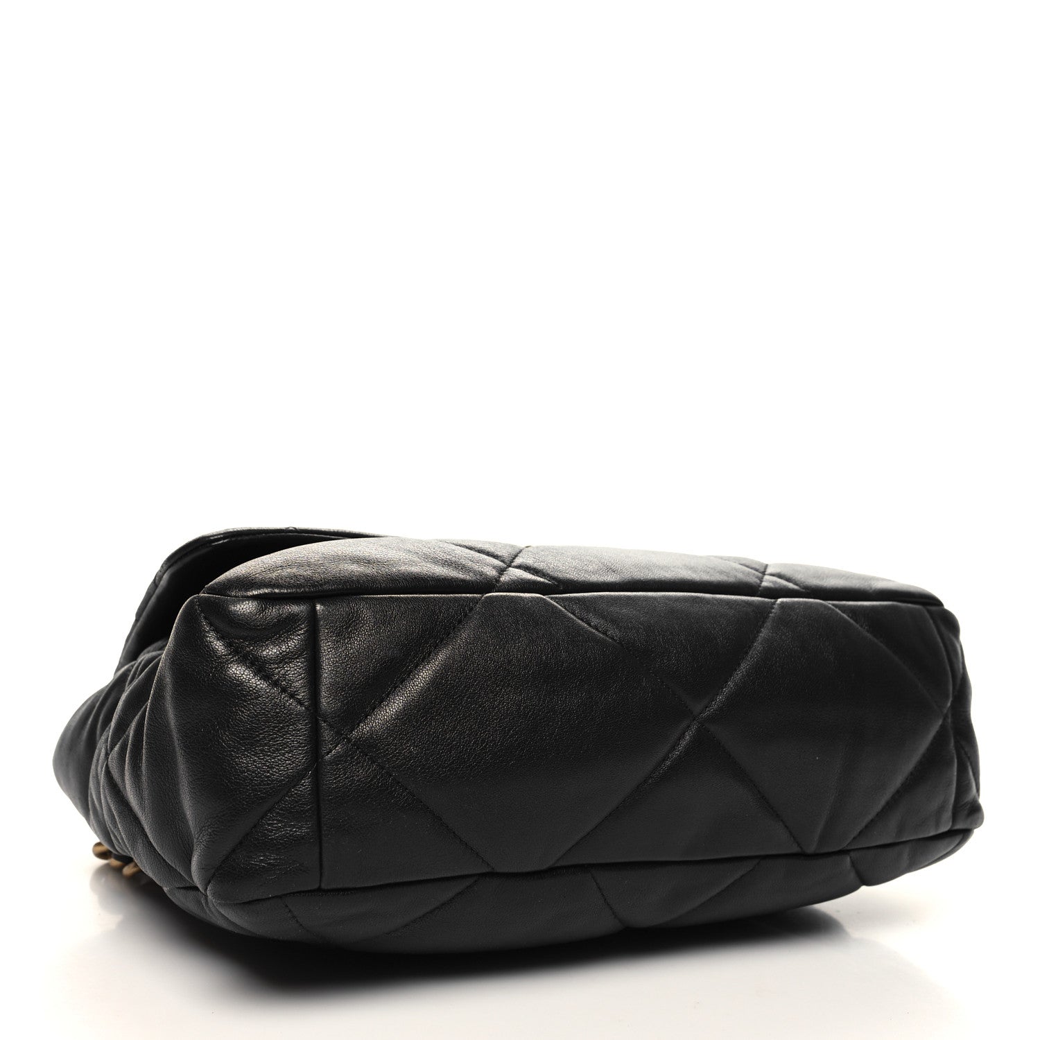 Chanel Lambskin Quilted Large Chanel 19 Flap Black 3 of 9