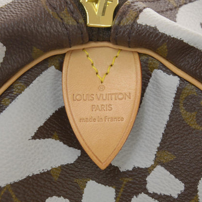 Louis Vuitton Graffiti Keepall 50 Silver 5 of 6