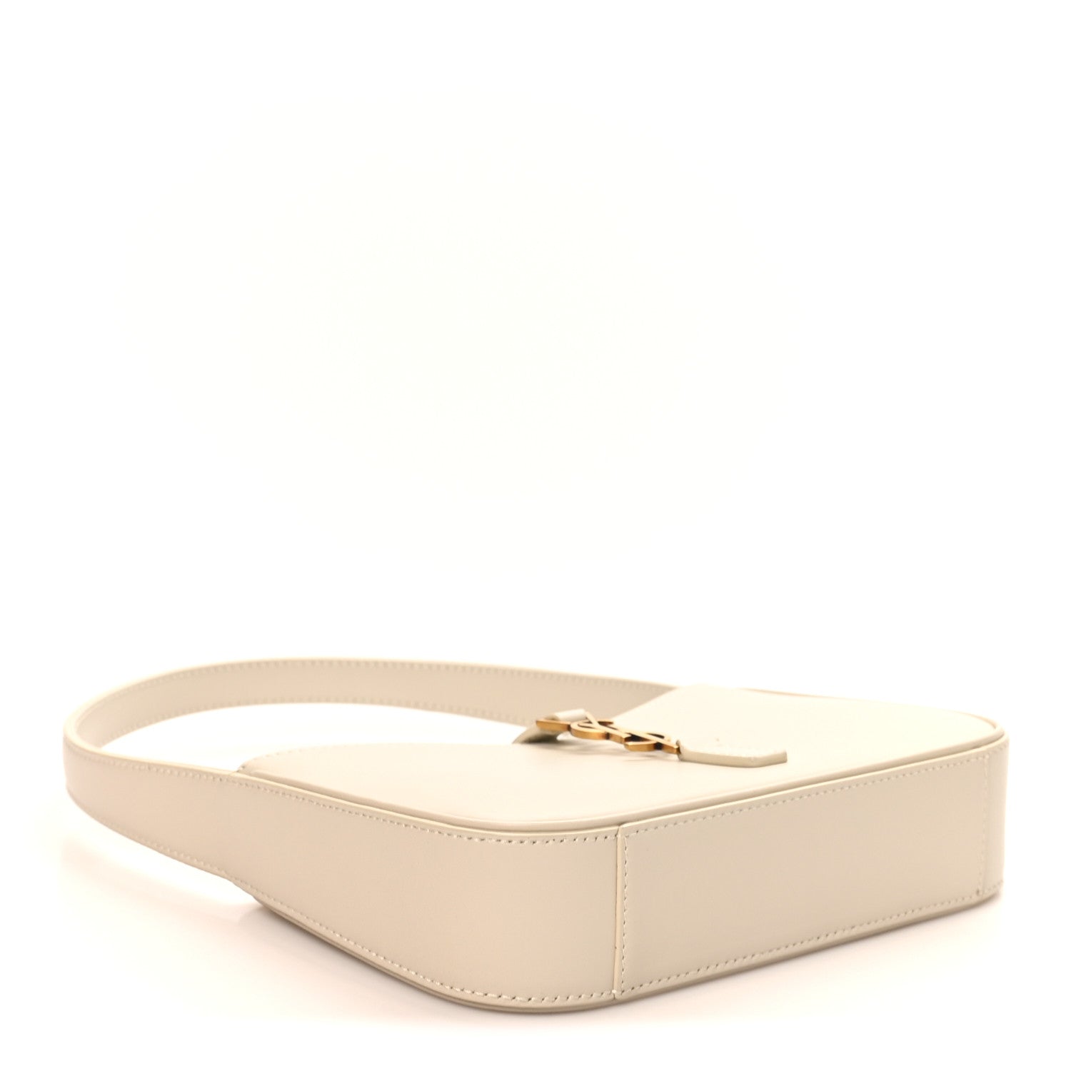 Saint Laurent Smooth Calfskin Le 5 A 7 Mini Hobo Crema Soft 4 of 10