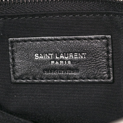 Saint Laurent Lambskin Quilted Small Loulou Puffer Monogram Chain Satchel Crema Soft 5 of 8