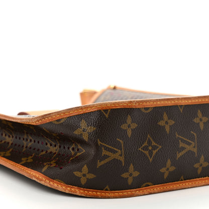 Louis Vuitton Monogram Perforated Musette Fuchsia 7 of 10