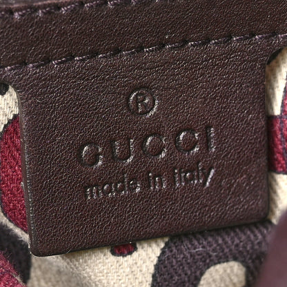 Gucci Guccissima Medium Indy Top Handle Hobo Dark Brown 6 of 11