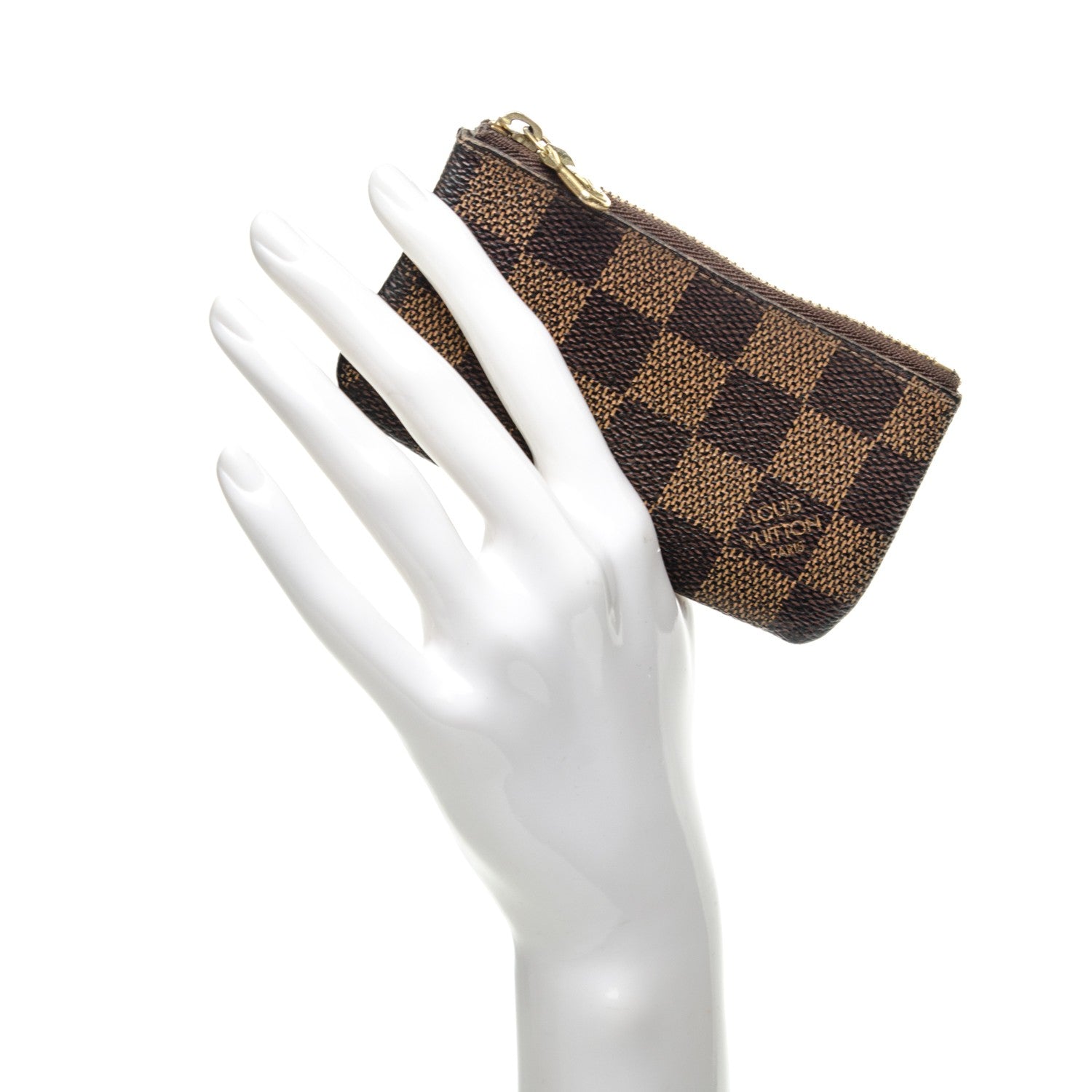 Louis Vuitton Damier Ebene Key Pouch 2 of 7