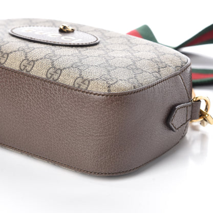 Gucci GG Supreme Monogram Web Neo Vintage Shoulder Bag Beige New Acero Crop 6 of 9