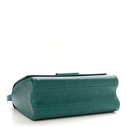 Louis Vuitton Epi Twist Shoulder Bag MM Emeraude 4 of 10