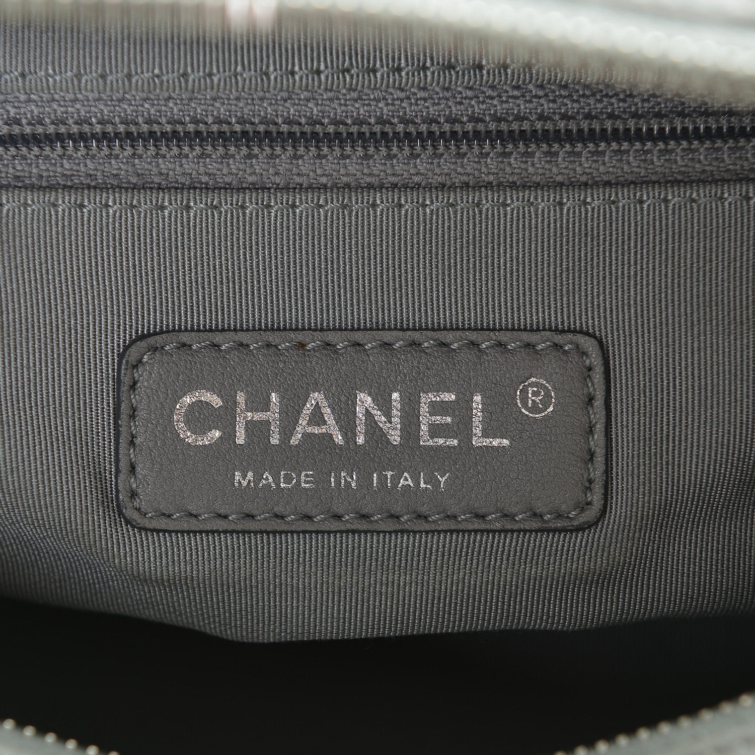 Chanel Calfskin Ultra Stitch Tote Grey 6 of 8