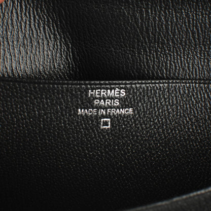 Hermes Matte Alligator Bearn Wallet Graphite 6 of 8