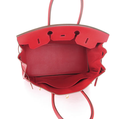 Hermes Epsom Birkin 35 Rouge Casaque 7 of 26