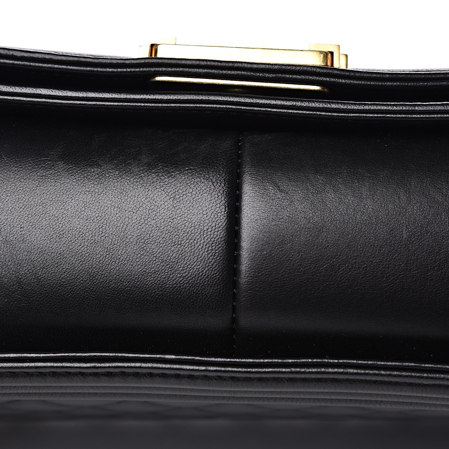 Chanel Lambskin Quilted Large Boy Flap Black 10 of 15
