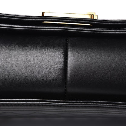 Chanel Lambskin Quilted Large Boy Flap Black 10 of 15