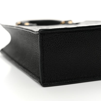 Louis Vuitton Empreinte Monogram Giant Petit Sac Plat Black 9 of 10