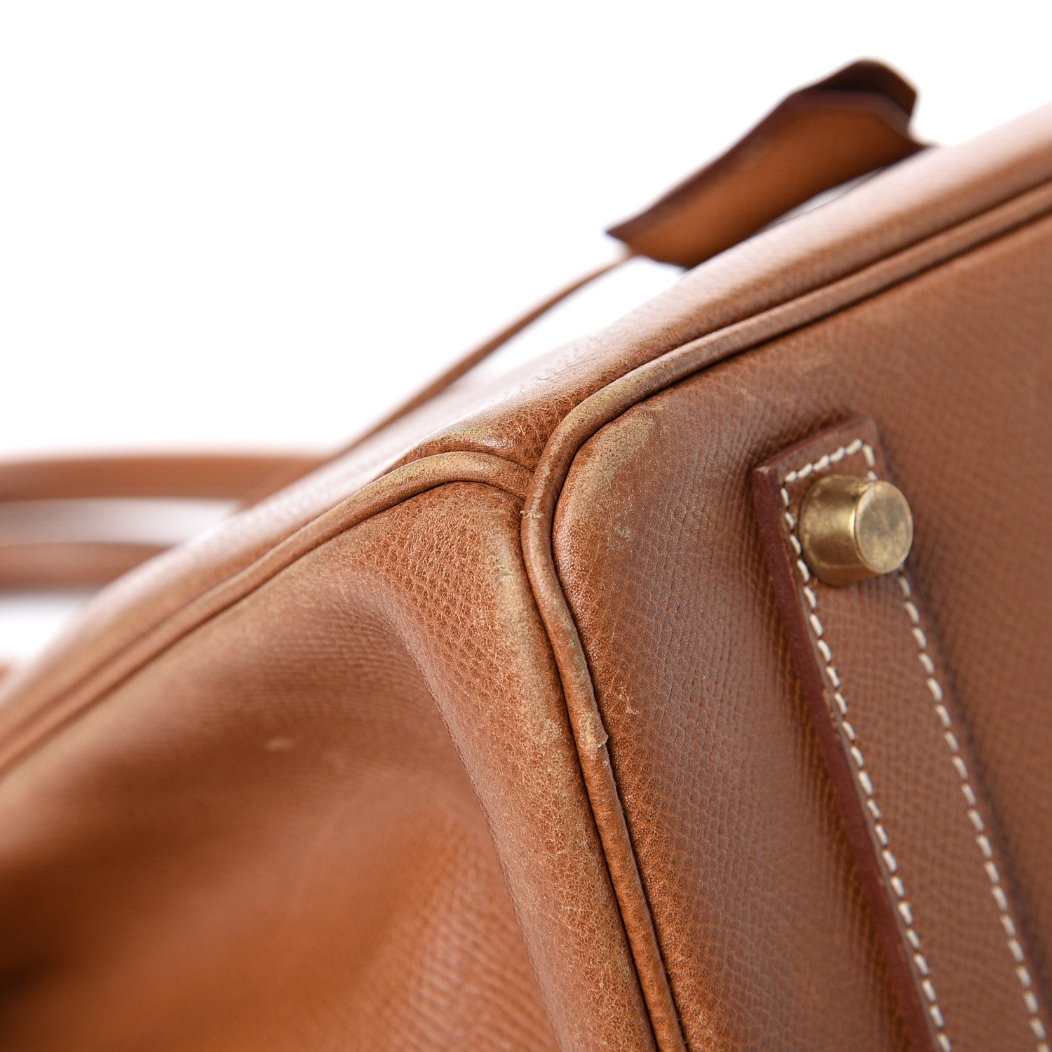 Hermes Courchevel Birkin 35 Gold 8 of 26