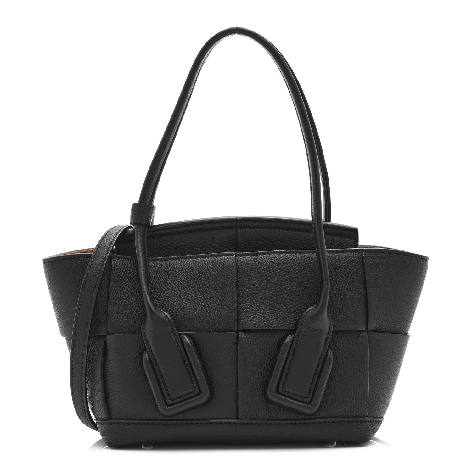Bottega Veneta Grained Calfskin Mini Maxi Intrecciato Arco 33