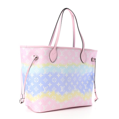 Louis Vuitton Monogram Escale Neverfull MM Pastel 3 of 9