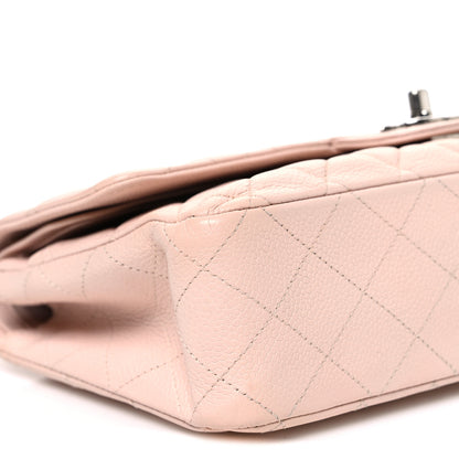 Chanel Caviar Quilted Medium Double Flap Light Pink 9 of 10