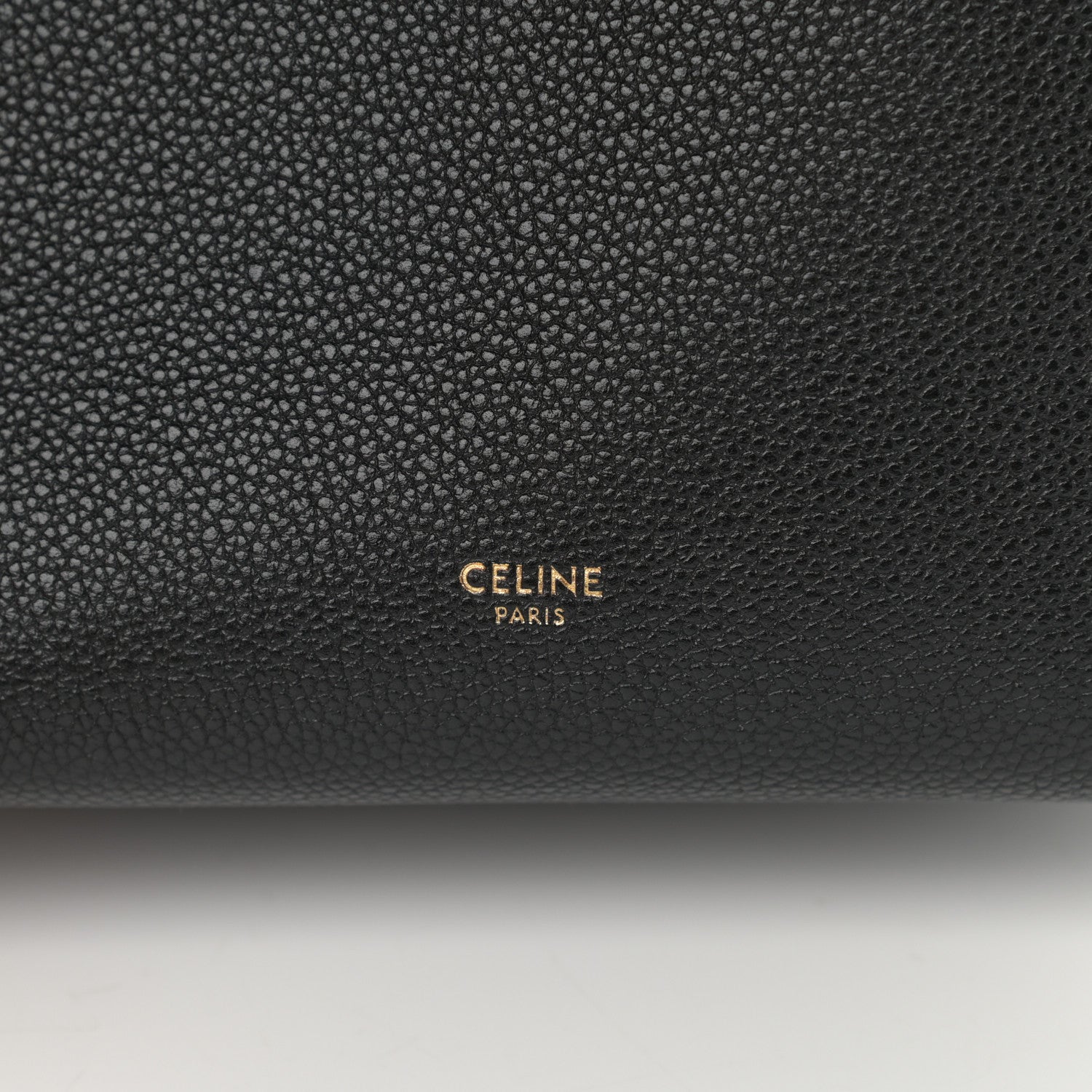 Celine Soft Grained Calfskin Small Sangle Bucket Bag Black 6 of 11