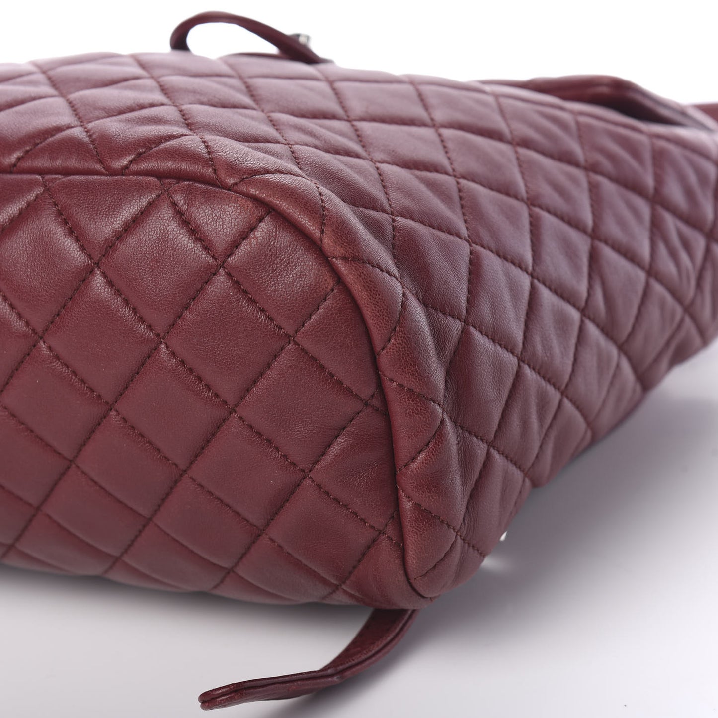 Lambskin Quilted Small Urban Spirit Backpack Red