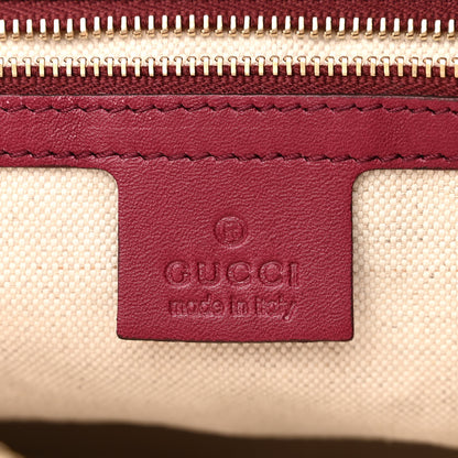 Gucci Guccissima Mayfair Top Handle Satchel Purple 6 of 11
