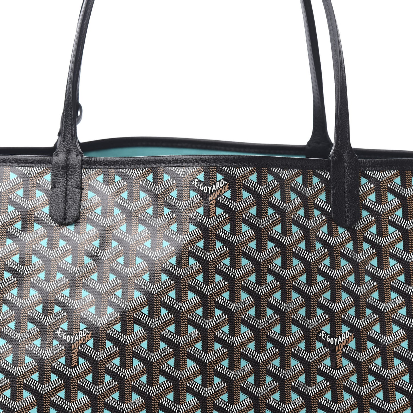Goyardine Saint Louis Claire Voie GM Black Blue