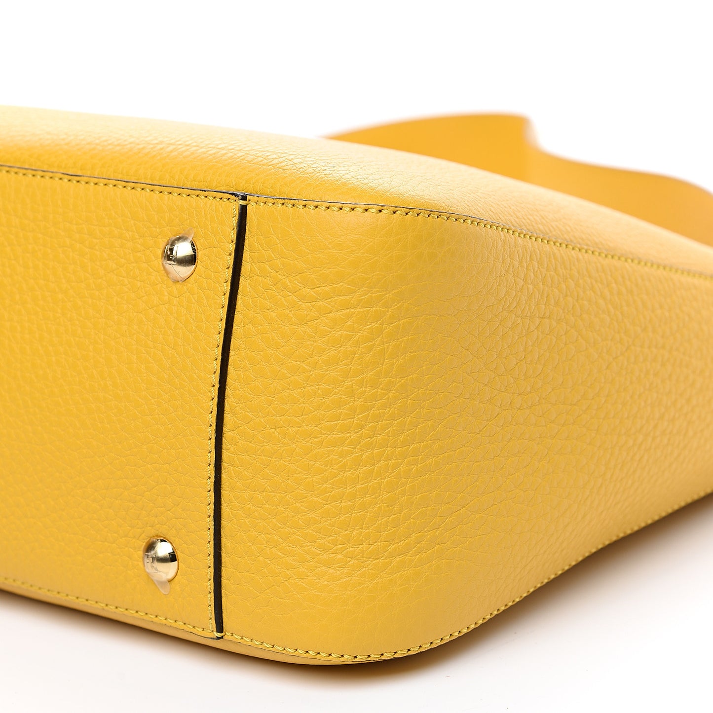 Cuoio Romano Selleria Small FF Tote Sunflower