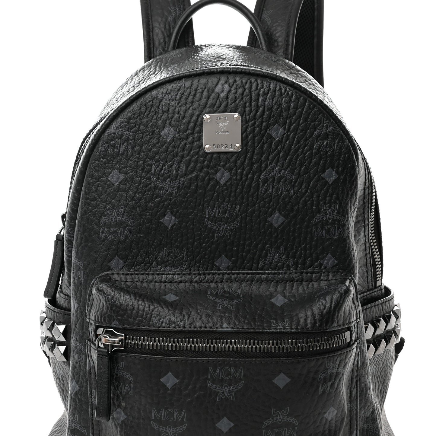 Visetos Small Side Stud Stark Backpack Black