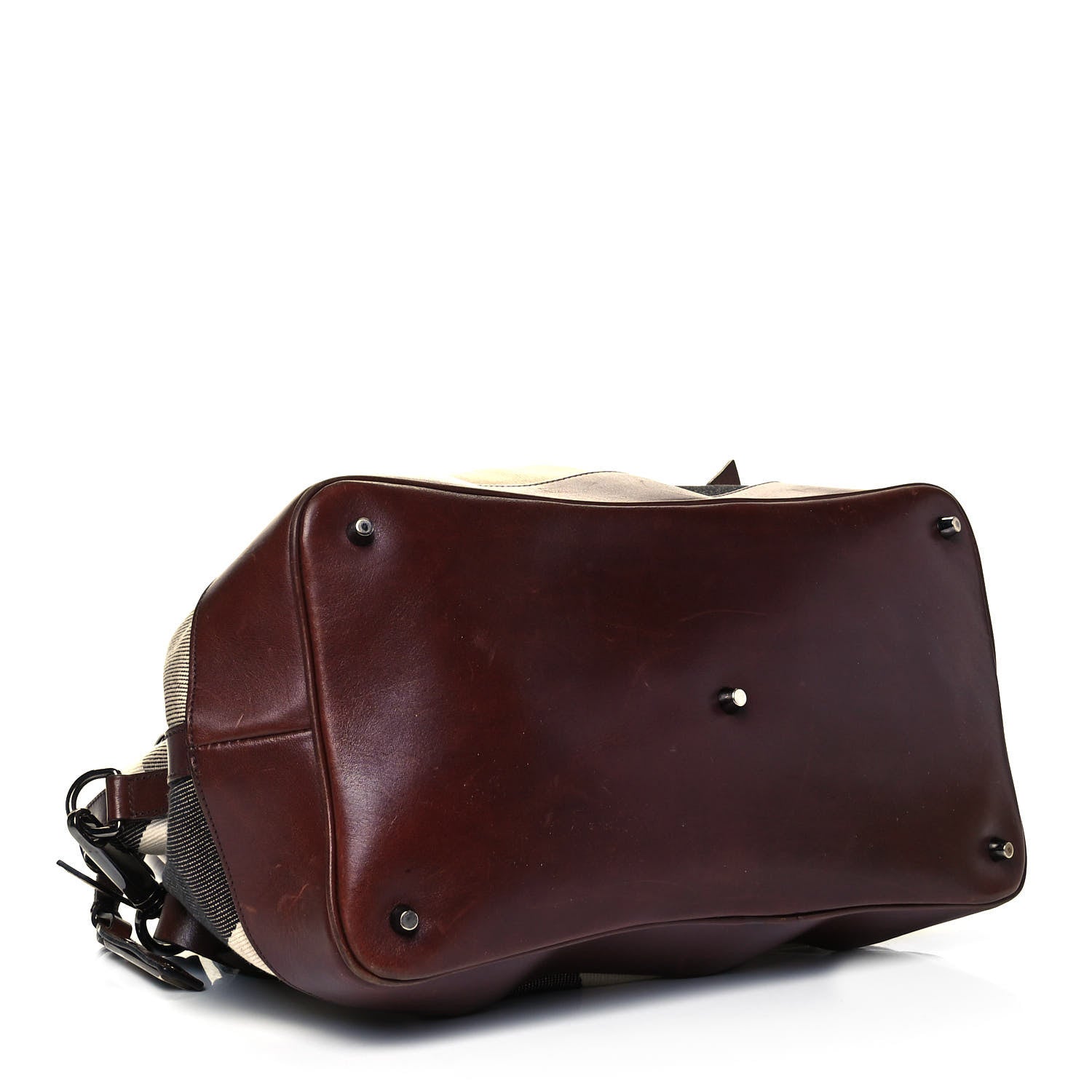 Burberry Canvas Mega Check Lowry Brown 4 of 9