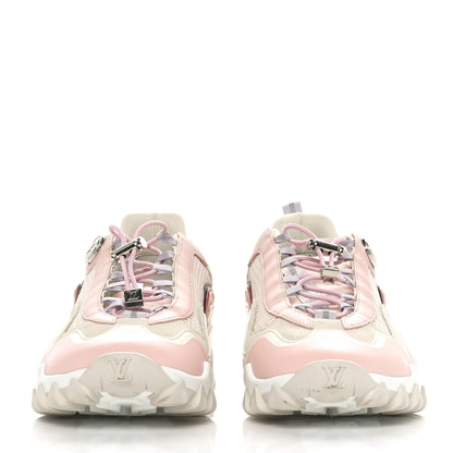 Louis Vuitton Technical Fabric LV Rush Sneakers 37 Pink 2 of 7