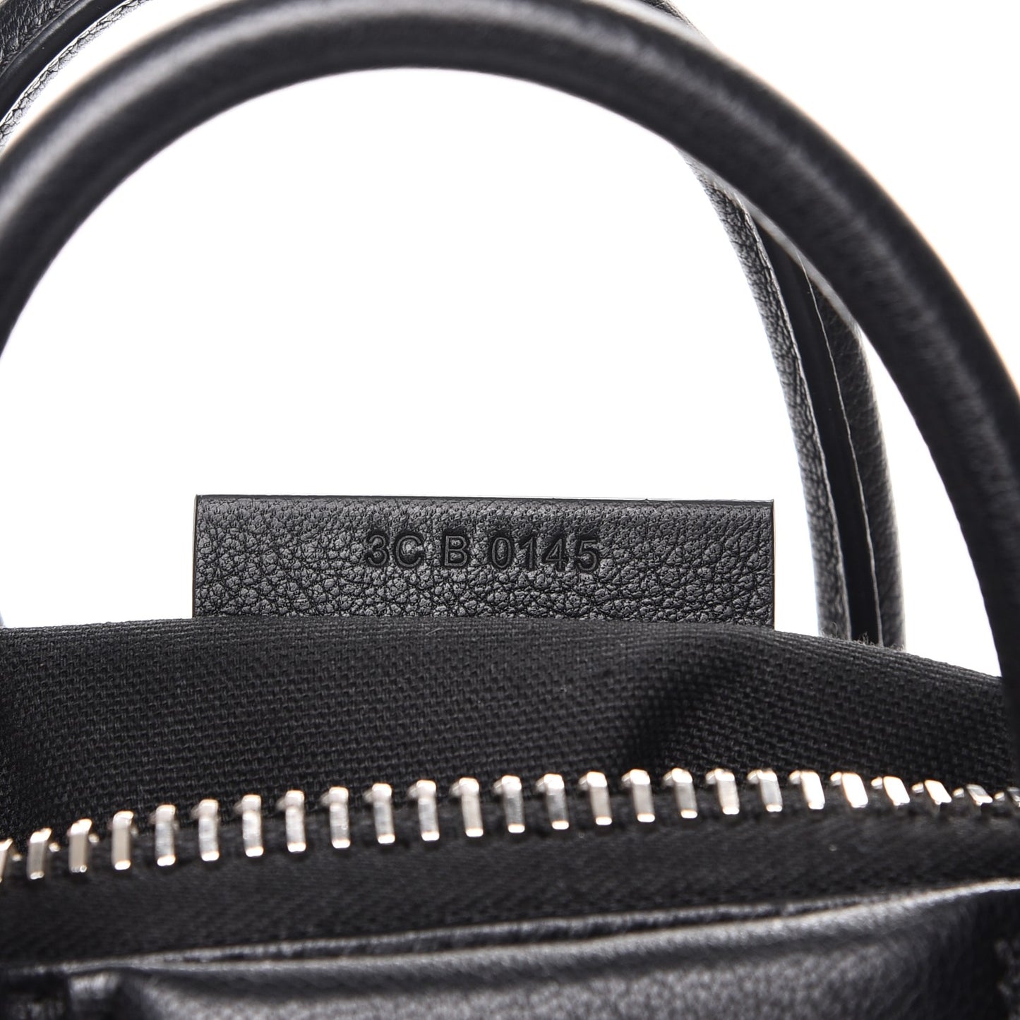 Sugar Goatskin Mini Antigona Black