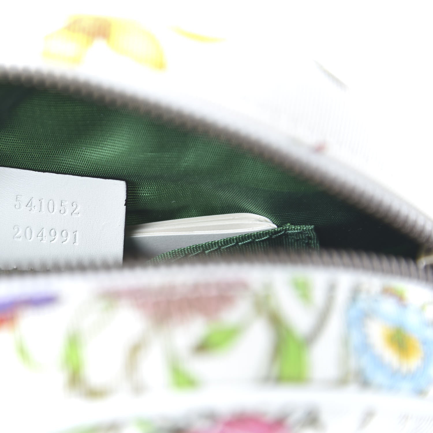 Gucci Canvas Flora Floral Trapuntata Small Zumi Dome Shoulder Bag White 16 of 21