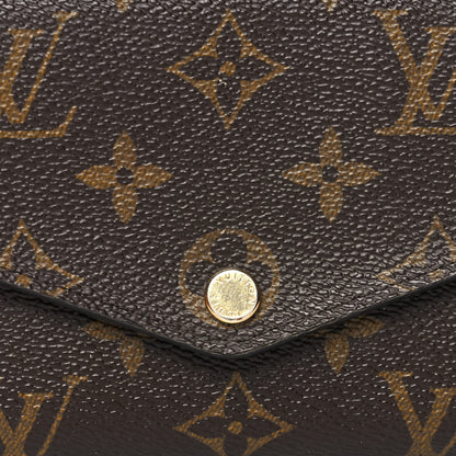 Louis Vuitton Monogram Sarah Wallet NM 8 of 11