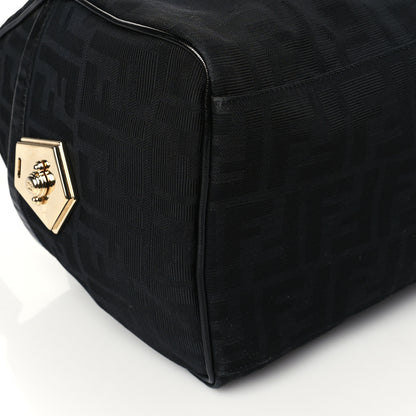 Fendi Zucca Medium Chef Boston Black 8 of 9
