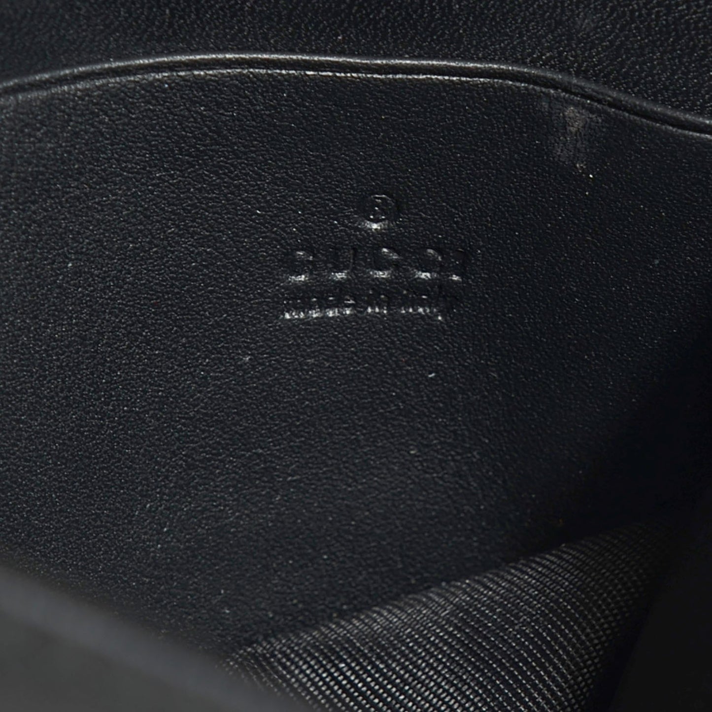Calfskin Icon Wallet Black