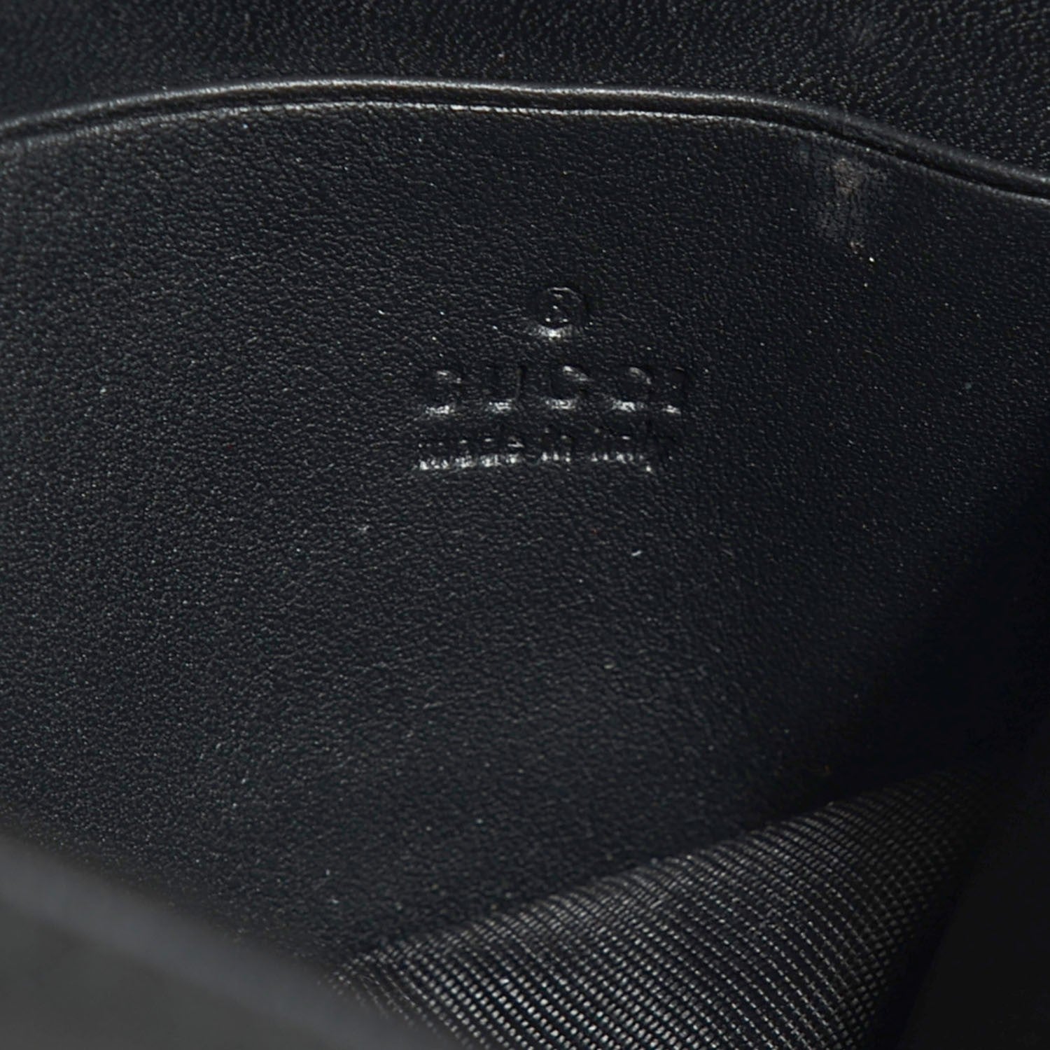 Gucci Calfskin Icon Wallet Black 5 of 7