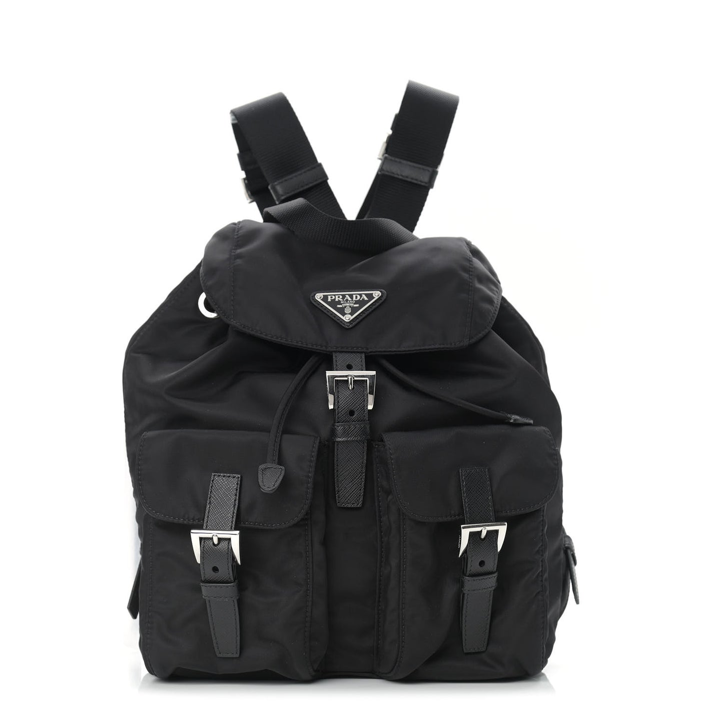 Tessuto Nylon Vela Small Backpack Black