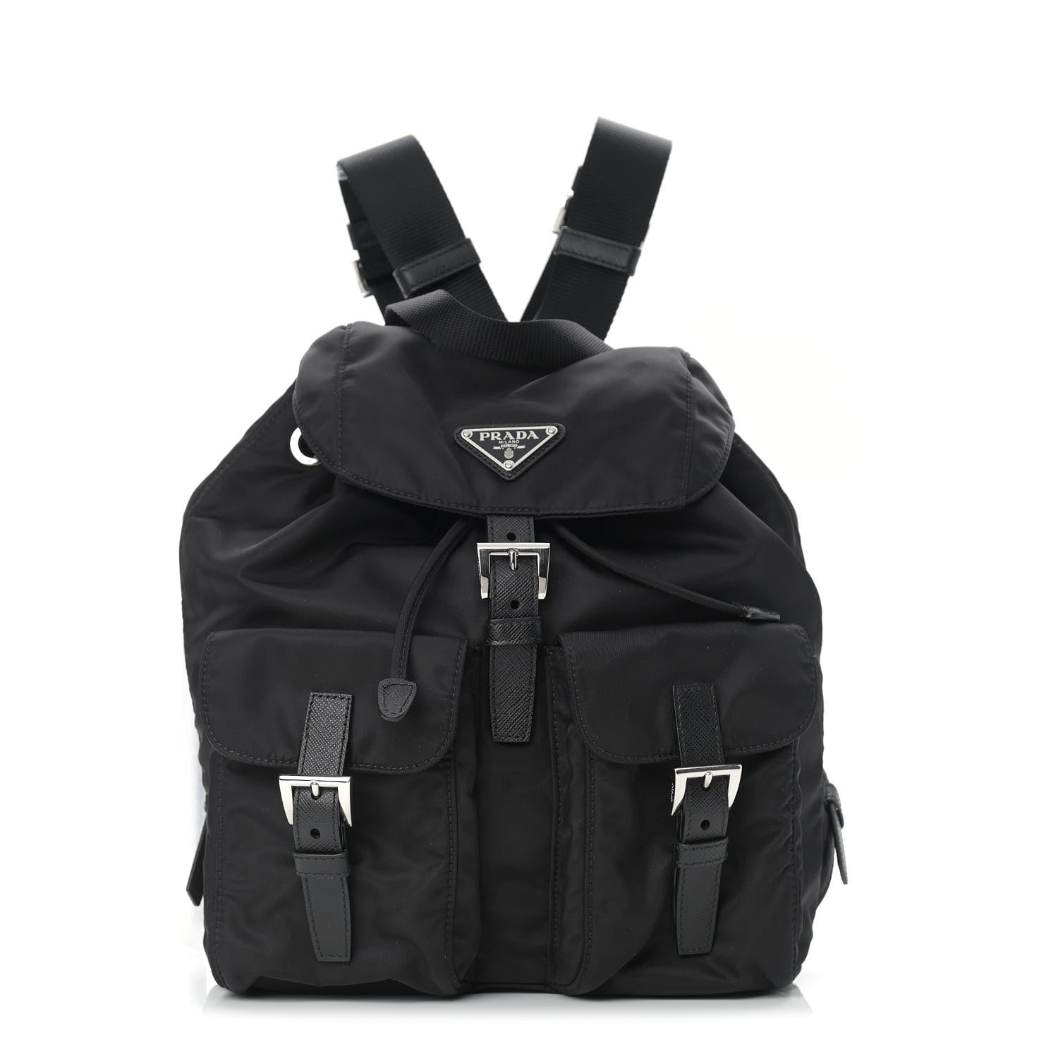 Prada Tessuto Nylon Vela Small Backpack Black 1 of 10